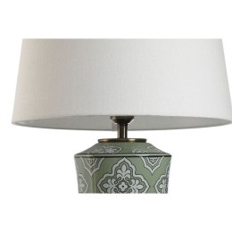 Lampa stołowa Home ESPRIT Biały Kolor Zielony Złoty Ceramika 50 W 220 V 40 x 40 x 69 cm