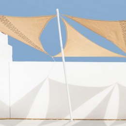 Podstawa pod parasol Biały Stal Sznurek 4,5 x 4,5 x 250 cm