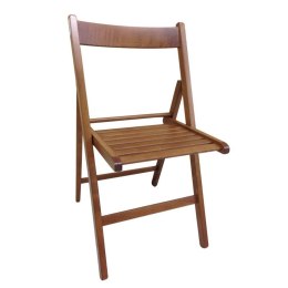 Składanego Krzesła orzech drewno bukowe (79 x 42,5 x 47,5 cm)