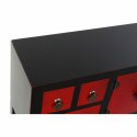 Konsola DKD Home Decor Czarny Jodła Drewno MDF 95 x 25 x 78,5 cm