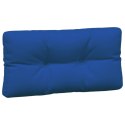 Poduszki na palety, 7 szt., kobaltowe, tkanina