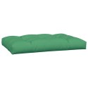 Poduszki na palety, 7 szt., zielone, tkanina