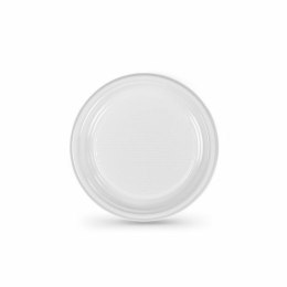 Zestaw talerzy wielokrotnego użytku Algon Biały Plastikowy 17 x 17 x 1,5 cm (10 Sztuk)