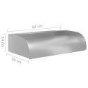 Fontanna do basenu, lampa LED, 60x34x14 cm, stal nierdzewna 304