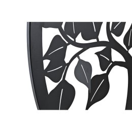 Dekoracja ścienna DKD Home Decor 98 x 1 x 98 cm 100 x 1 x 100 cm Czarny Drzewo Biały Tradycyjny (2 Sztuk)