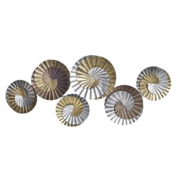Dekoracja ścienna DKD Home Decor Metal Wielokolorowy Orientalny Spirale (104 x 4,5 x 43 cm)