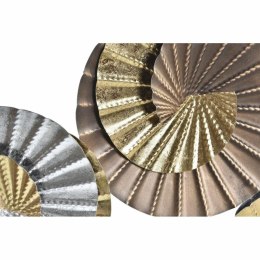 Dekoracja ścienna DKD Home Decor Metal Wielokolorowy Orientalny Spirale (104 x 4,5 x 43 cm)