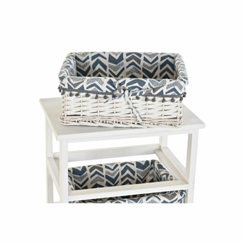 Komoda DKD Home Decor Niebieski Biały wiklinowy Drewno paulowni 40 x 29 x 59 cm Komoda DKD Home Decor Niebieski Biały wiklinowy Drewno paulowni 40 x 29 x 59 cm