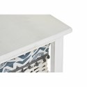 Komoda DKD Home Decor Niebieski Biały wiklinowy Drewno paulowni (40 x 29 x 59 cm)