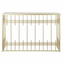 Konsola DKD Home Decor Szkło Czarny Złoty Metal 120 x 40 x 81 cm