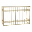 Konsola DKD Home Decor Szkło Czarny Złoty Metal 120 x 40 x 81 cm