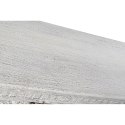 Kredens DKD Home Decor Biały Metal Drewno mango 190 x 43 x 100 cm