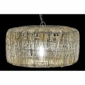 Lampa Sufitowa DKD Home Decor Srebrzysty Metal 50 W 46 x 46 x 23 cm