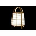 Lampa stołowa DKD Home Decor Biały Naturalny Bambus 40 W 220 V 32 x 32 x 45,5 cm