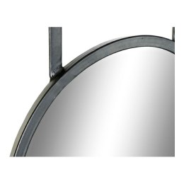 Lustro ścienne DKD Home Decor Czarny Metal Jodła Lustro (80 x 15 x 20 cm)