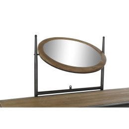 Toaletka DKD Home Decor Czarny Naturalny Metal Jodła Drewno świerkowe 130 x 44 x 136 cm