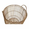 Zestaw koszyków DKD Home Decor Rattan (40 x 40 x 51,5 cm)