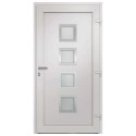Drzwi wejściowe zewnętrzne, białe, 108 x 200 cm