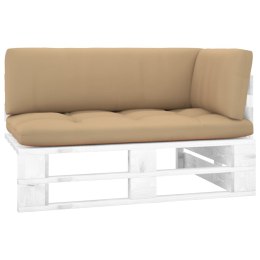 VidaXL Ogrodowa sofa narożna z palet, impregnowane drewno sosnowe
