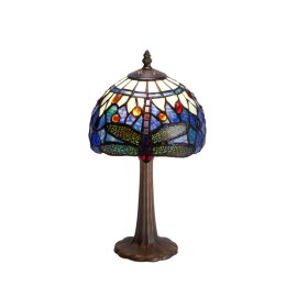 Lampa stołowa Viro Belle Epoque Niebieski Modrý Cynk 60 W 20 x 37 x 20 cm