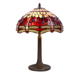 Lampa stołowa Viro Belle Rouge Czerwony Cynk 60 W 40 x 62 x 40 cm