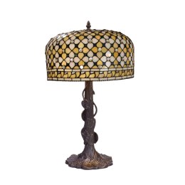 Lampa stołowa Viro Queen Wielokolorowy Cynk 60 W 45 x 68 x 45 cm