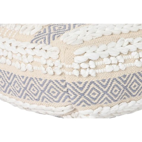 Poduszka DKD Home Decor Podłoże Biały Szary Kwadratowy Boho 60 x 60 x 25 cm