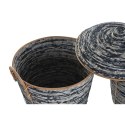 Zestaw koszyków DKD Home Decor Rattan Boho (51 x 51 x 65 cm)