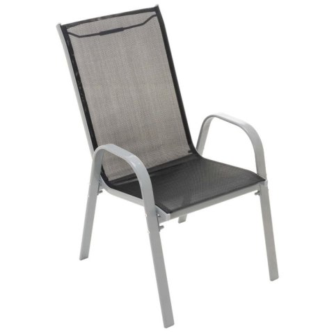 Zestaw ogrodowy 5-częściowy, stół ze szkłem, 4 krzesła