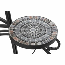 Doniczka DKD Home Decor Rower Ceramika Mozaika Czarny Wielokolorowy Kuźnia 70 x 28 x 57 cm (70 x 28 x 57 cm)