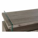 Kredens DKD Home Decor Naturalny MDF szkło hartowane (120 x 44 x 120 cm)