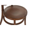 Krzesło DKD Home Decor Ceimnobrązowy Siatka Rattan Wiąz (43 x 43 x 89 cm)