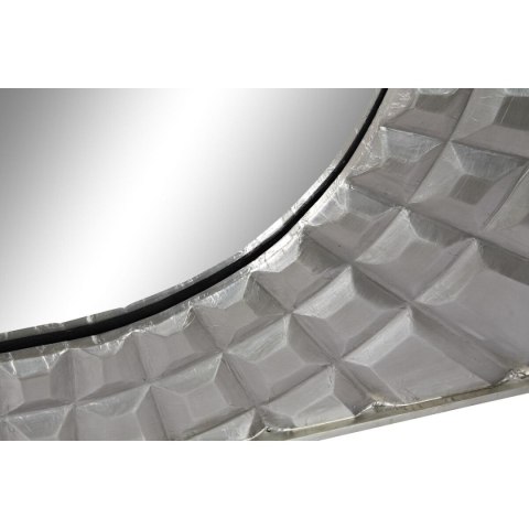 Lustro ścienne DKD Home Decor Srebrzysty Nowoczesny 154 x 4 x 92 cm