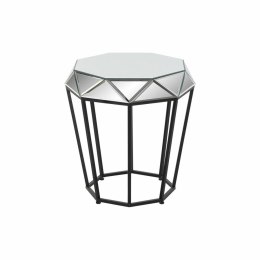 Stolik DKD Home Decor Czarny Metal Lustro 50 x 50 x 55 cm