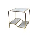 Stolik DKD Home Decor Złoty Metal Lustro 50 x 50 x 55 cm