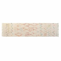 Dywan DKD Home Decor 60 x 240 x 0,7 cm Poliester Wielokolorowy Romby