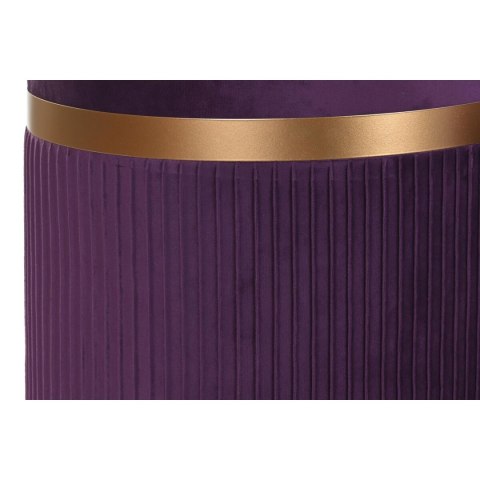 Ergonomiczny DKD Home Decor Poliester MDF Bordeaux (39 x 39 x 49 cm)