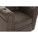 Fotel DKD Home Decor 80 x 80 x 70 cm Drewno Ceimnobrązowy