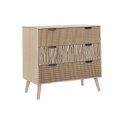 Komoda DKD Home Decor Jodła Brązowy MDF (80 x 40 x 77 cm)