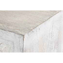 Kredens DKD Home Decor Biały Metal Drewno mango 150 x 38 x 80 cm