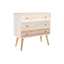 Komoda DKD Home Decor Jodła Naturalny Bawełna Biały (80 x 35 x 80 cm)