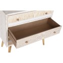 Komoda DKD Home Decor Jodła Naturalny Bawełna Biały (80 x 35 x 80 cm)