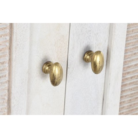 Kredens DKD Home Decor Biały Metal Żelazo Drewno mango 92 x 40 x 113 cm