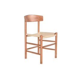 Krzesło do Jadalni DKD Home Decor Brązowy 48 x 40 x 76 cm