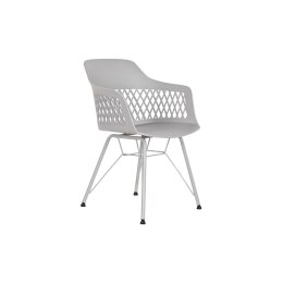 Krzesło do Jadalni DKD Home Decor Jasnoszary 57 x 57 x 80,5 cm