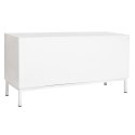 MebleTV DKD Home Decor Złoty Metal Biały Drewno mango 120 x 40 x 60 cm