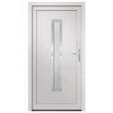 Drzwi zewnętrzne, białe, 98x190 cm, PVC