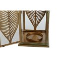 Lampa DKD Home Decor Złoty Metal 16,5 x 16,5 x 50 cm Liść roślin