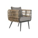 Zestaw Stół i 3 Krzesła DKD Home Decor Brązowy Aluminium rattan syntetyczny 144 x 67 x 74 cm