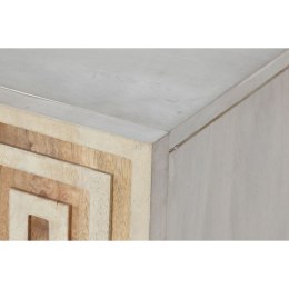 Kredens DKD Home Decor 160 x 38 x 75 cm Złoty Drewno Biały Jasnobrązowy